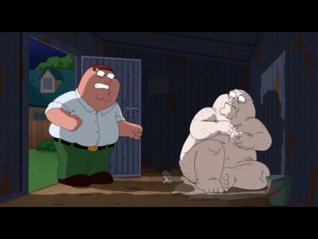 Family Guy- Peters hairless twin escapes