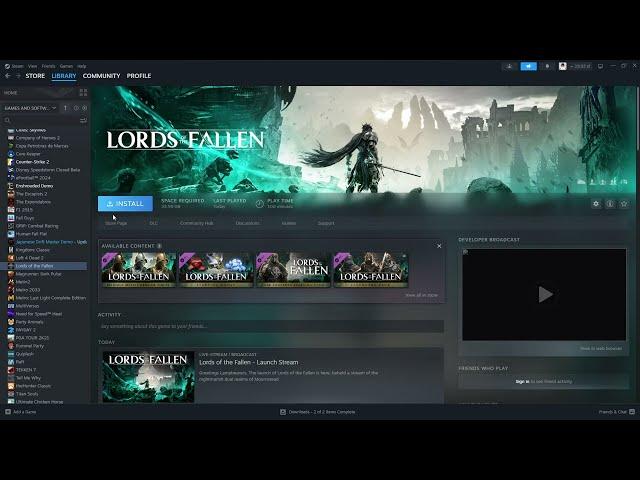 How to DOWNLOAD Lords of the Fallen (2023) on Steam? #soulslike