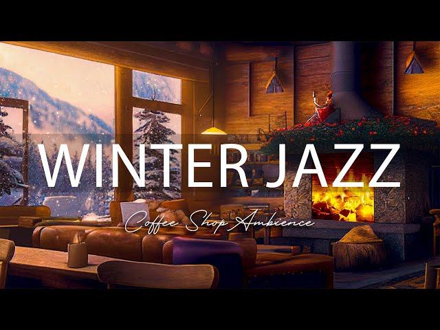 winter sweet morning jazz️elegant jazz music and bossa nova piano for a good mood