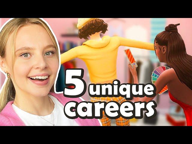 5 UNIQUE careers to play in The Sims 4 (no mods!)