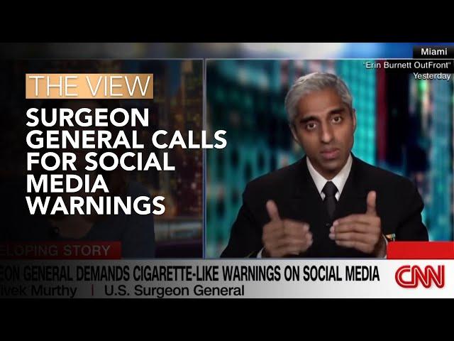 Surgeon General Calls For Social Media Warnings | The View