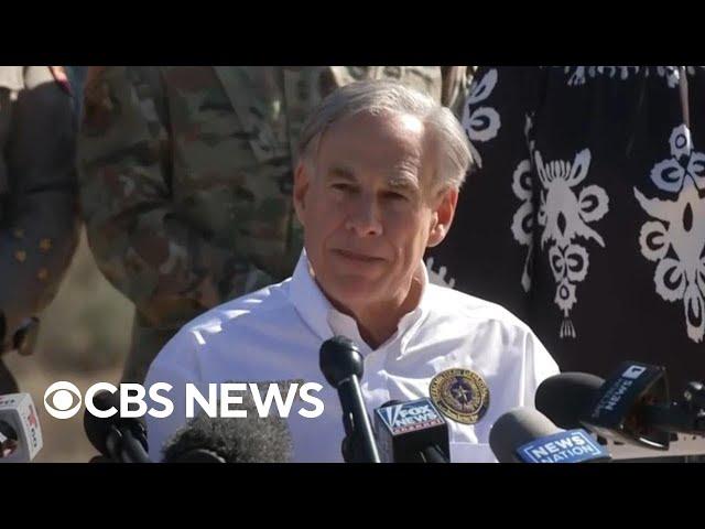 Texas Gov. Greg Abbott unveils new border security strategy