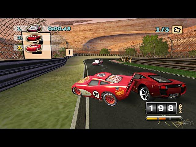 Cars Mater-National Championship - Final Race PS2 Gameplay HD (PCSX2)