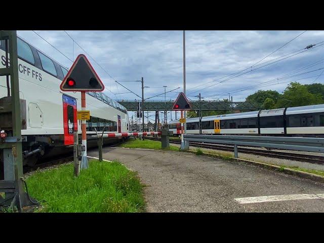 Bahnübergang Kreuzlingen (CH), Freiestrasse-Abzweig