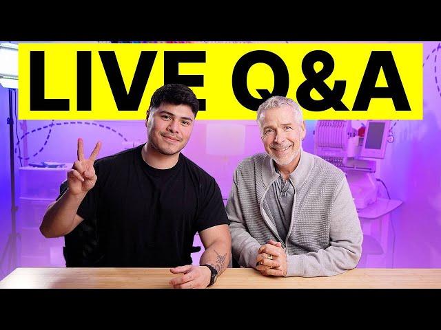 Live Q&A + Freebie Alert!