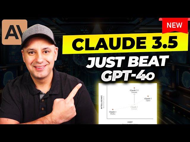 New Claude 3.5 Sonnet Beats GPT-4o