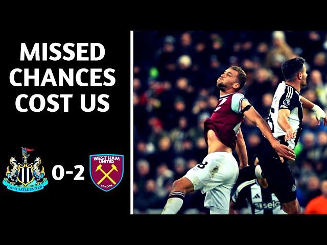 NEWCASTLE 0-2 WEST HAM(DISAPPOINTED JOHN SINCLAIR FAN CAM)POOR DEFENDING @johnsinclairtv