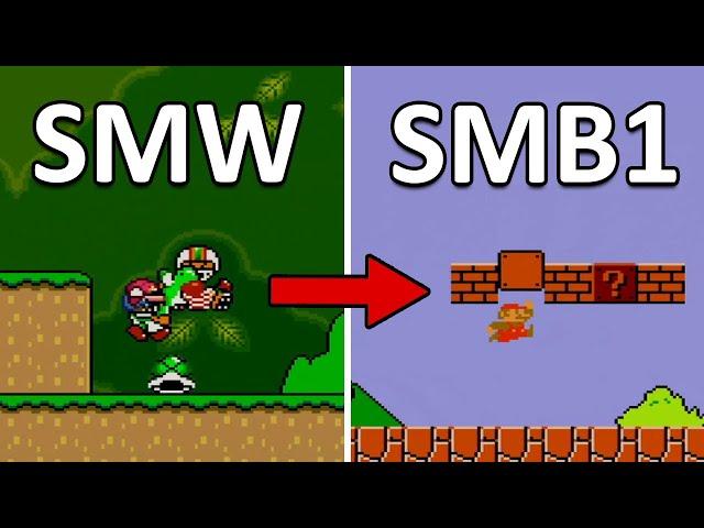 Speedrunning Super Mario Bros. INSIDE Mario World?!