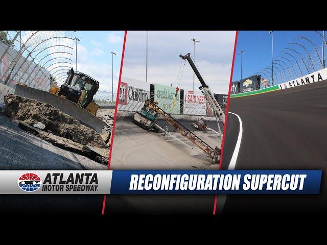 163 days of effort in 13 minutes | Creating the all-new Atlanta Motor Speedway (Supercut)