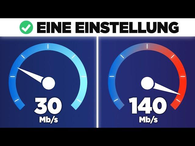 Internet mit EINEM Klick 5X SCHNELLER machen