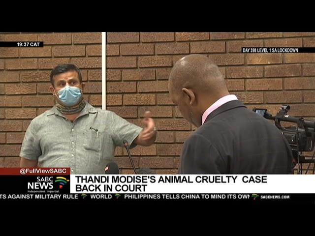 GRAPHIC CONTENT | Thandi Modise's animal cruelty case back in court