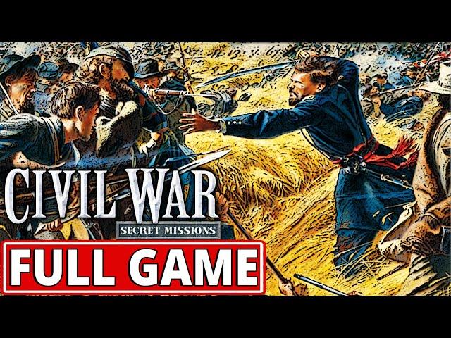 History Civil War: Secret Missions - FULL GAME walkthrough | Longplay