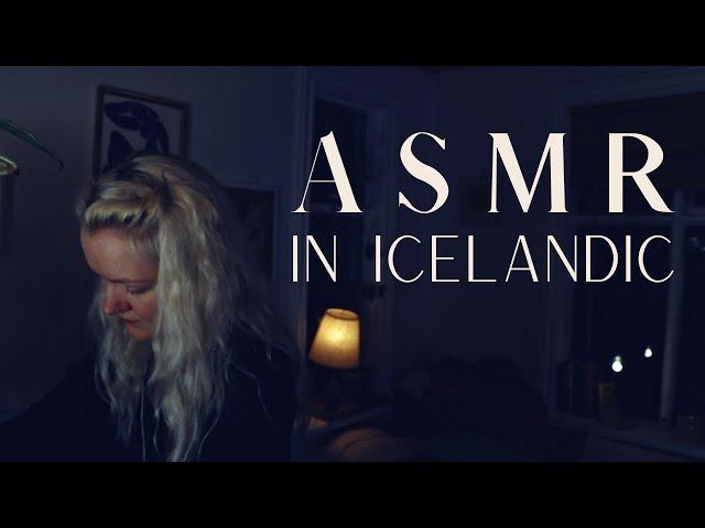 [ASMR] Sleep Deep | Energy Healing in Icelandic (medium talking)