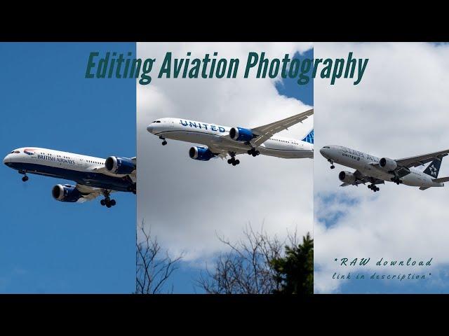 Editing Aviation Photography is Super Simple!