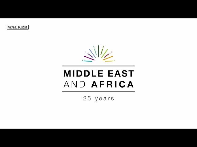 25 years WACKER Middle East and Africa