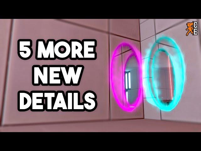 5 MORE New Details! - Portal 2: Community Edition