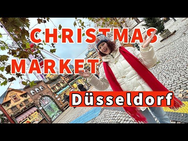 Dusseldorf Germany's Christmas Markets 2023 | Weihnachtsmarkt | Christmas Market Food | Europe Tour