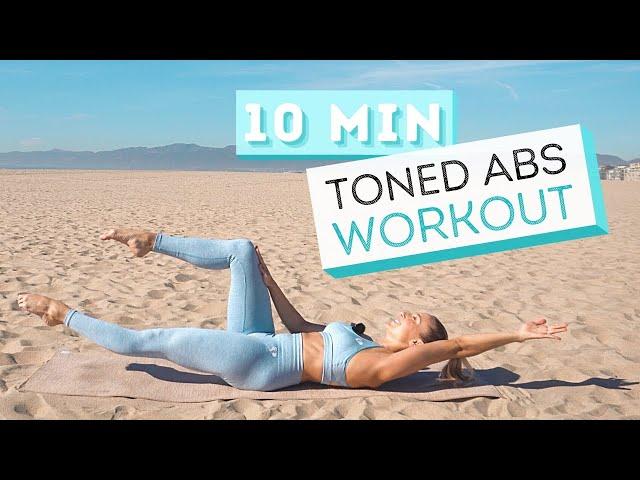 10 min TONED ABS WORKOUT | No Wrists | No Planks