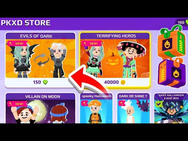  PK XD New halloween outfit Packs || Buying new Outfit of Halloween Update in PK XD 2024 || PK XD