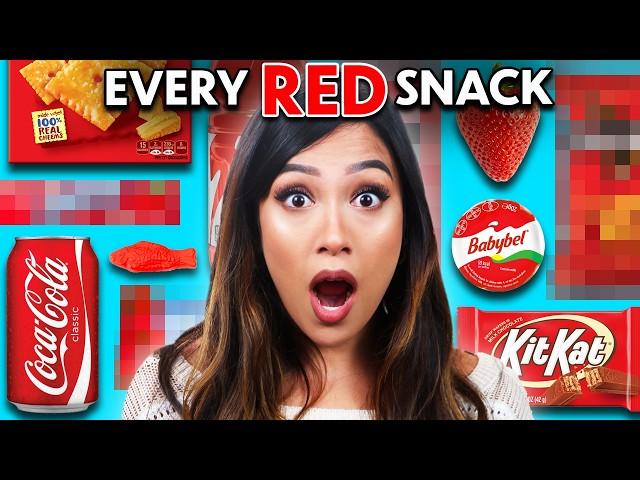 Guess the RED Snack From The TASTE!