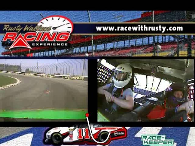 Rusty Wallace Race Experience NASCAR crash