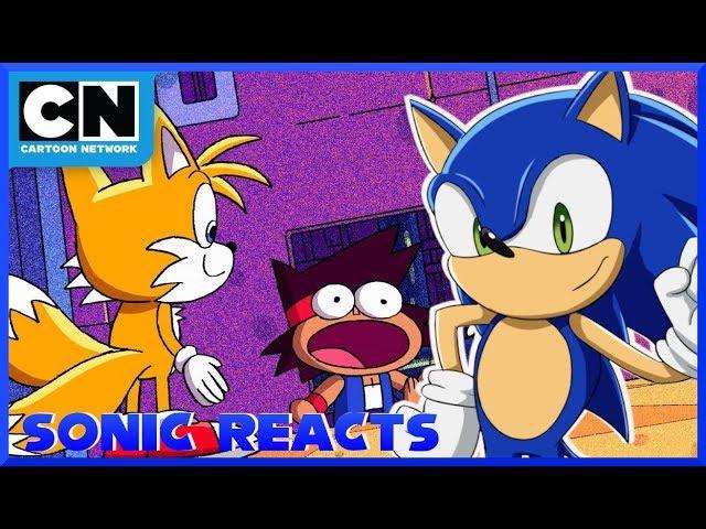 IM ON CARTOON NETWORK! Sonic Reacts OK K.O Meets Sonic The Hedgehog