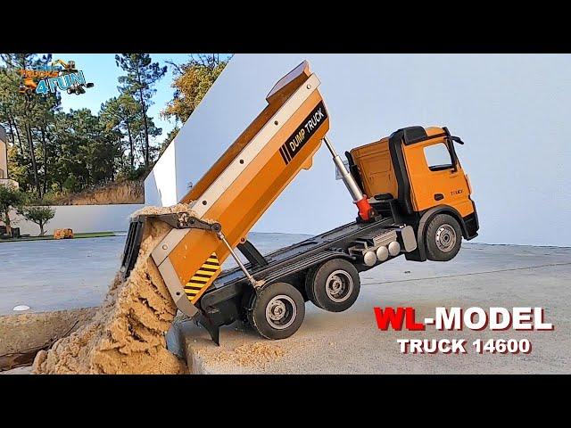 WLtoys Dump Truck 14600 | RC Construction | Unboxing | @CarsTrucks4Fun