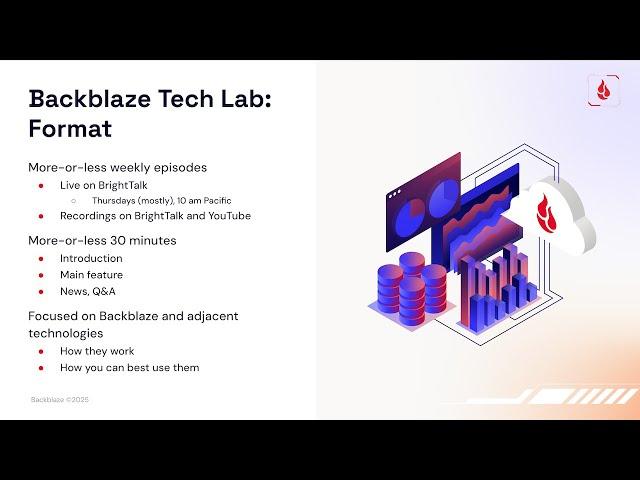 Welcome to Backblaze Tech Lab!