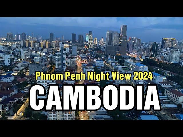 Cambodia | Phnom Penh Night View, Toul Kork, 2024