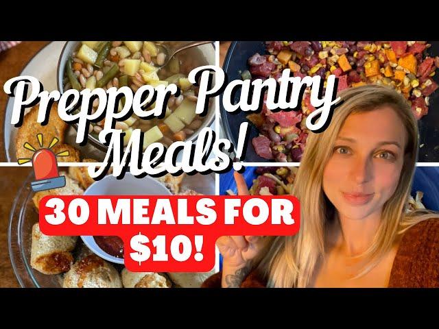 Prepper Pantry Meals | Extreme Budget Challenge | Frugal Family Life | Mountain Momma Living