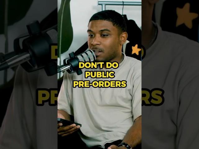 The BEST Pre-Order Method For Clothing Brand Beginners