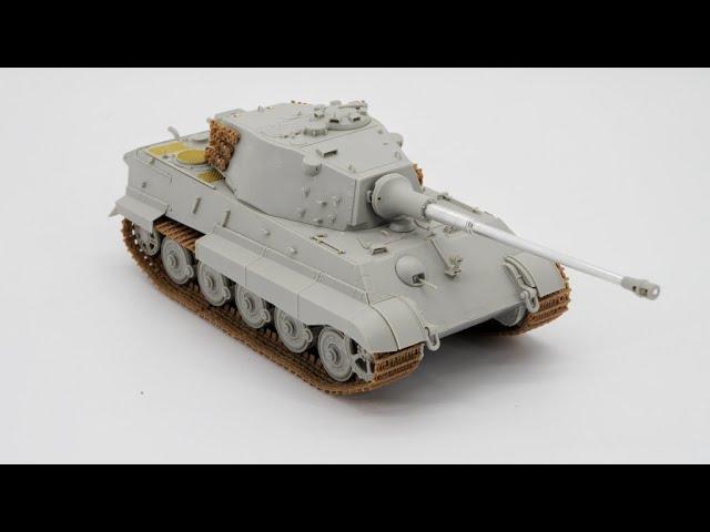 【HOBBYBOSS 84533】1/35 德国虎王坦克亨舍尔炮塔45年7月生产型素组