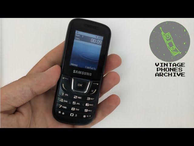 Samsung GT E1280  Mobile phone menu browse, ringtones, games, wallpapers