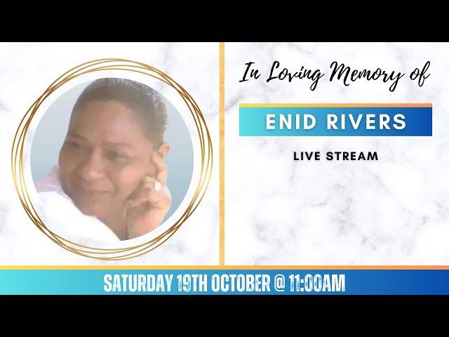 Celebrating the life of Enid Rivers.