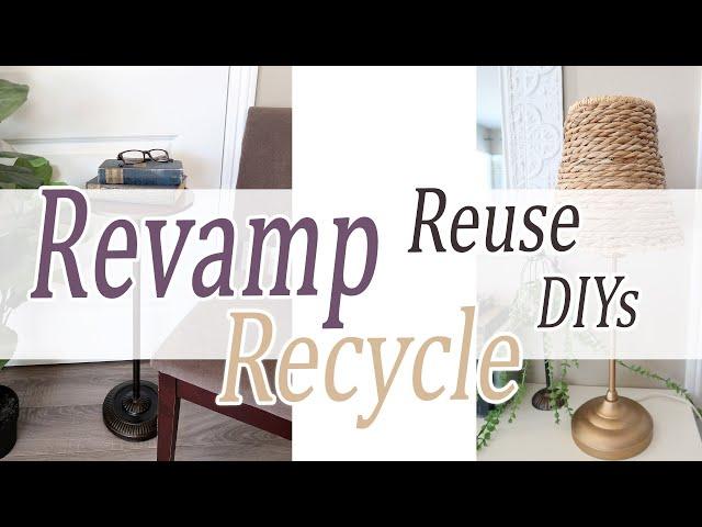 How to Revamp Broken Down Decor / Trash to Treasure using Dollar Store materials