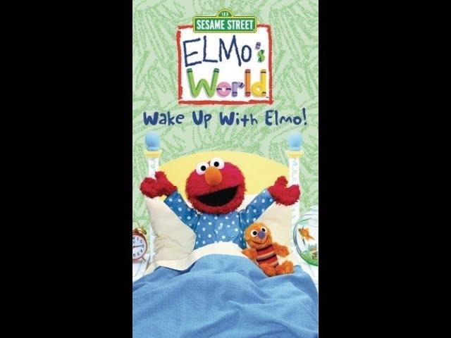 Closing To Elmo's World: Wake Up With Elmo! (2002 VHS)