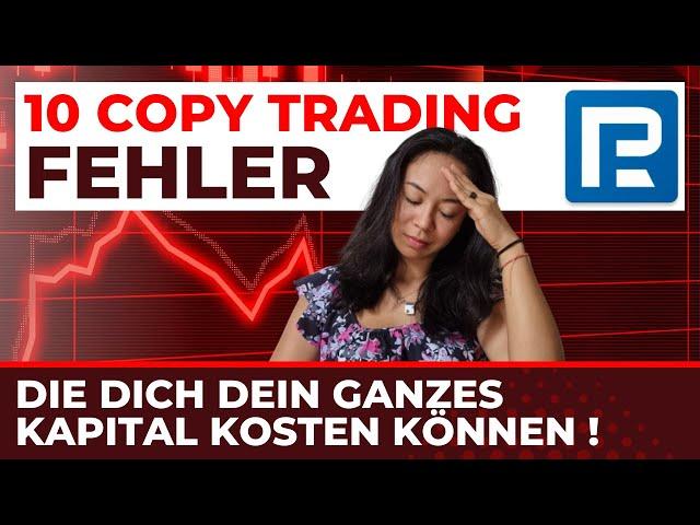 Häufigste Fehler beim #copytrading mit #roboforex - Tutorial & Erfahrungen