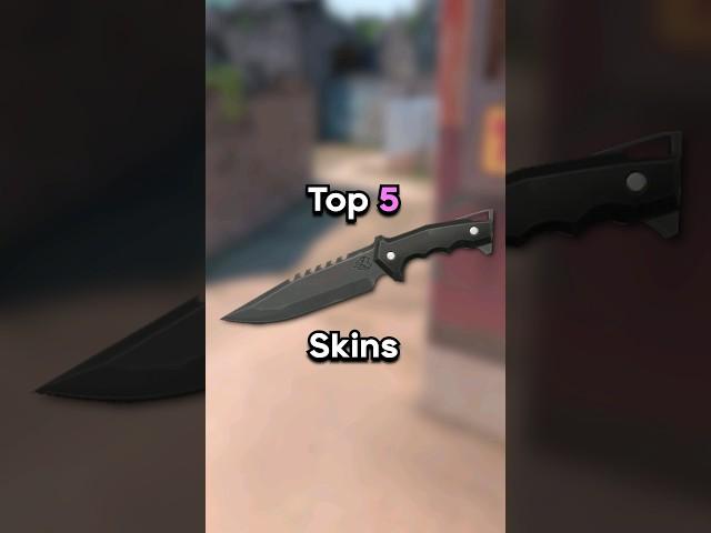 Top 5 BEST Knife Skins in VALORANT!