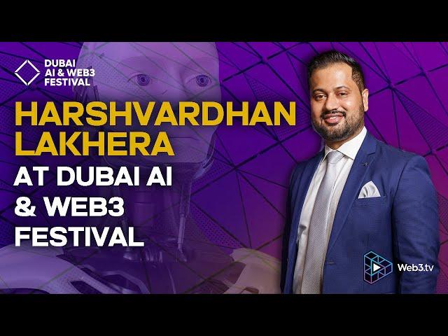 Harshvardhan Lakhera, Co-founder and CEO of Hestabit Technologies at Dubai AI & Web3 Festival 2024