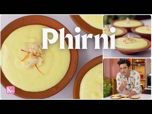 Kesar Badaam Phirni | Easy Rice Dessert | 15-Min Firni Recipe | आसान चावल फिरनी | Kunal Kapur Recipe