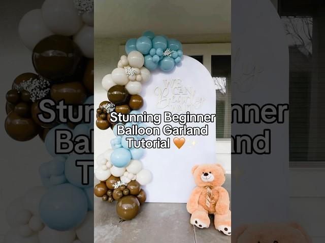 Stunning Beginner Balloon Garland Tutorial | Easy Balloon Decor for Parties & Events 