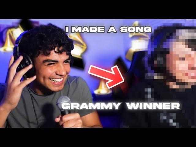 I MADE A SONG WITH A GRAMMY WINNER (i can’t sing…)