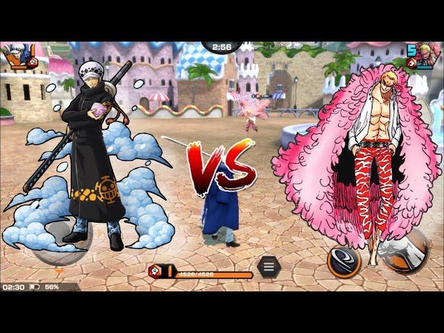 Trafalgar Law vs Doflamingo One Piece Game