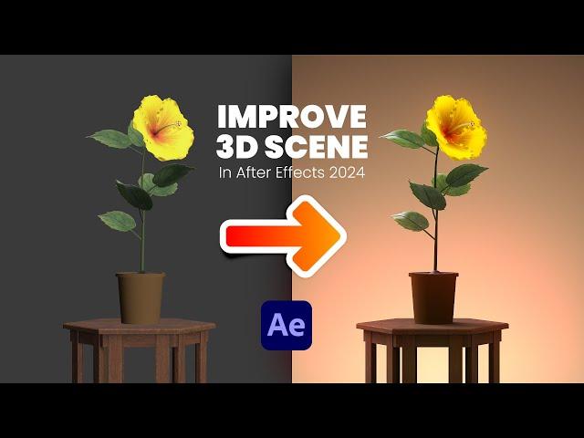 Learn How To Render Beautifull 3D Scenes In After Effects 2024