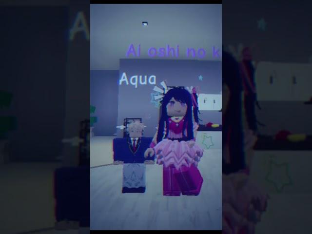 Collab with gatau siapa COSPLAY AI OSHI NO KO #cosplay #capcutedit #capcut #roblox #ai