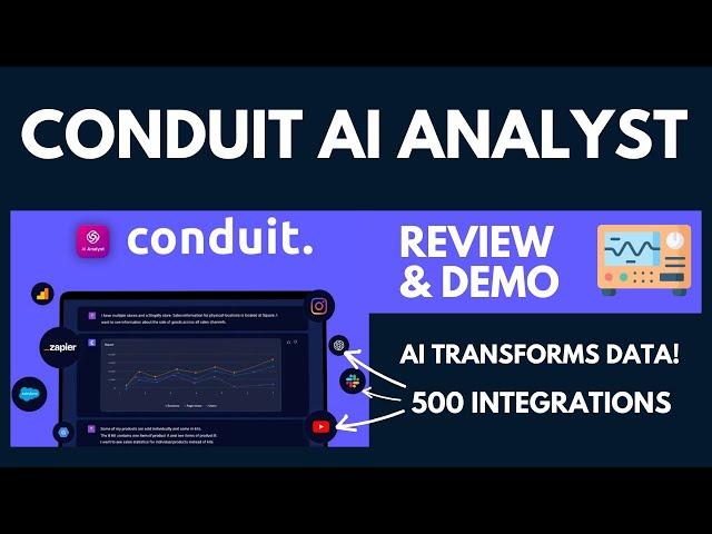 Conduit Review: AI Analyst For Your Data! Any Good?