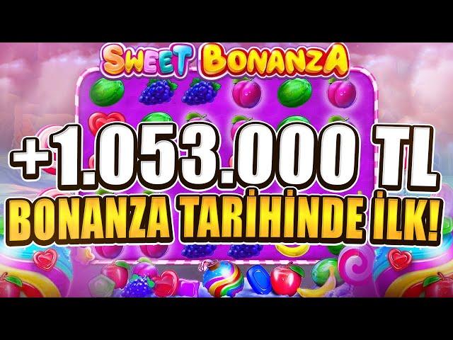 Sweet Bonanza +1.080.000 TL BONANZA TARİHİNDE İLK DEFA TEK ELDE 105X MİLYON KAZANÇ!  #sweetbonanza