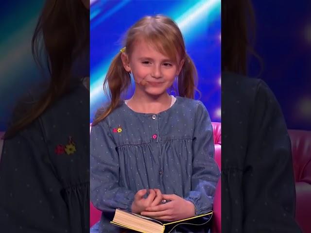 UNBELIEVABLE Animal Impressions from 8 Year Old Jessica on Britain's Got Talent! #shorts