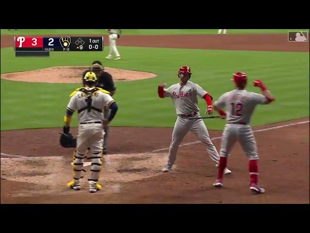 Matt Vierling hits go-ahead Home Run off Josh Hader: 6/7/2022