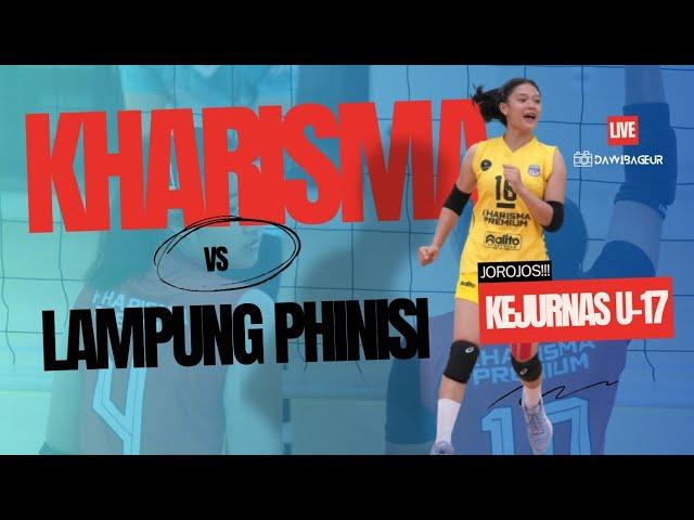 KHARISMA PREMIUN VS LAMPUNG PHINISI||KEJURNAS U-17